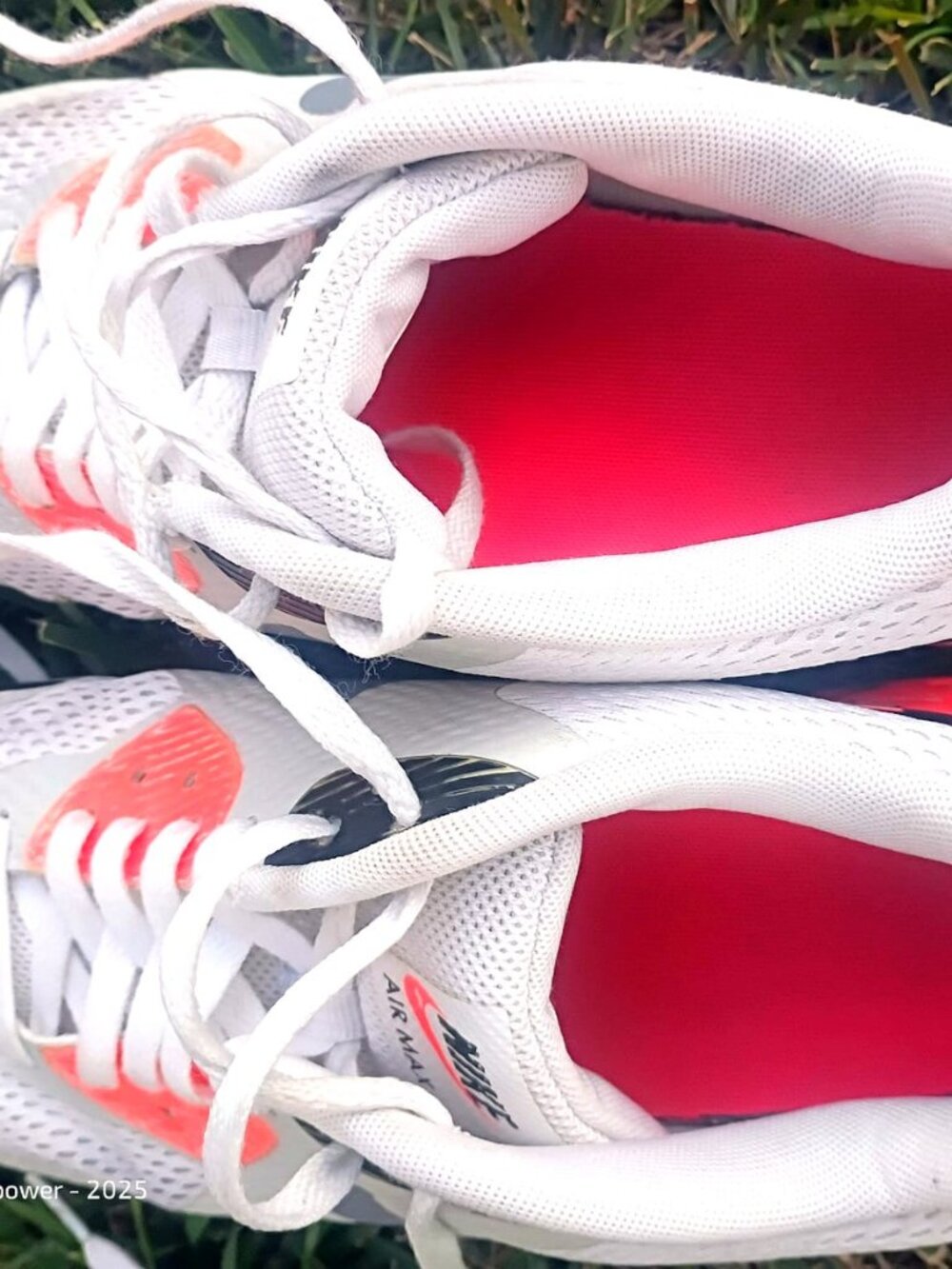 Nike Air Max 90 Infrared Men's 11.5 White Grey Red